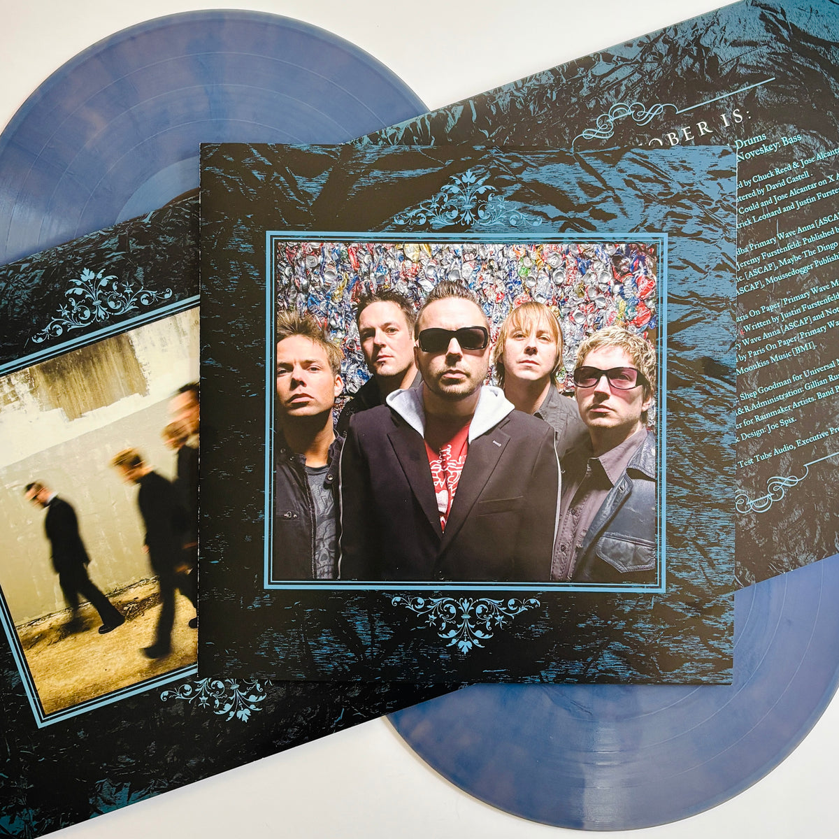 Foiled Galaxy Blue Vinyl 2LP