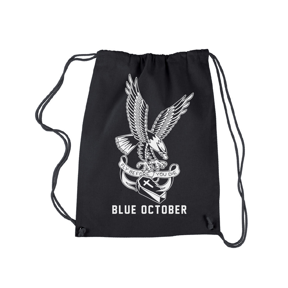 Fly Before You Die Drawstring Bag