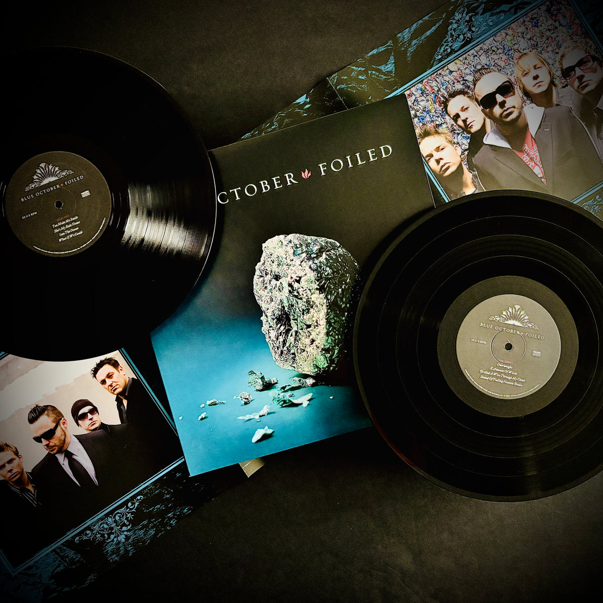 Foiled Black Vinyl 2LP
