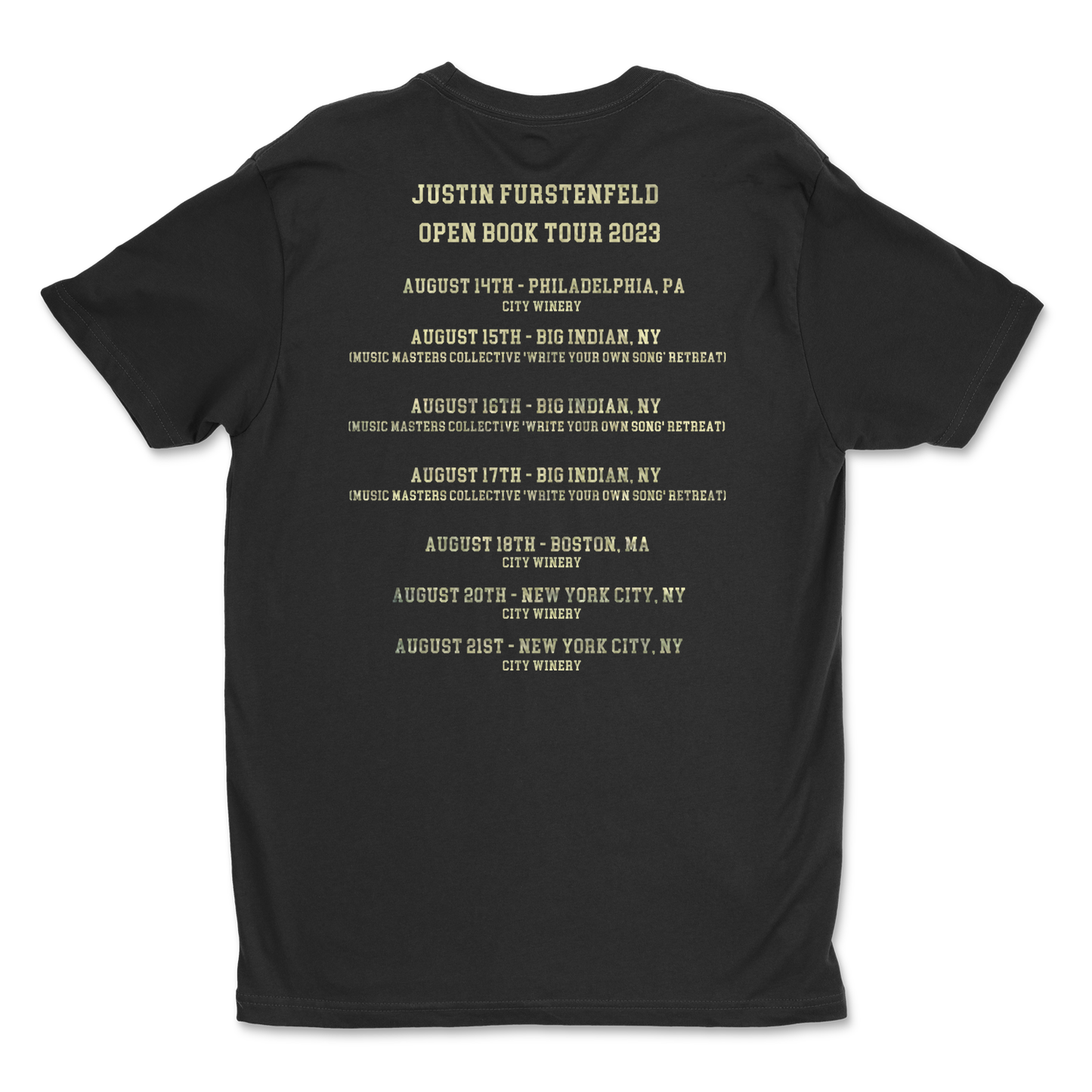 Open Book Tour Tee (2023)