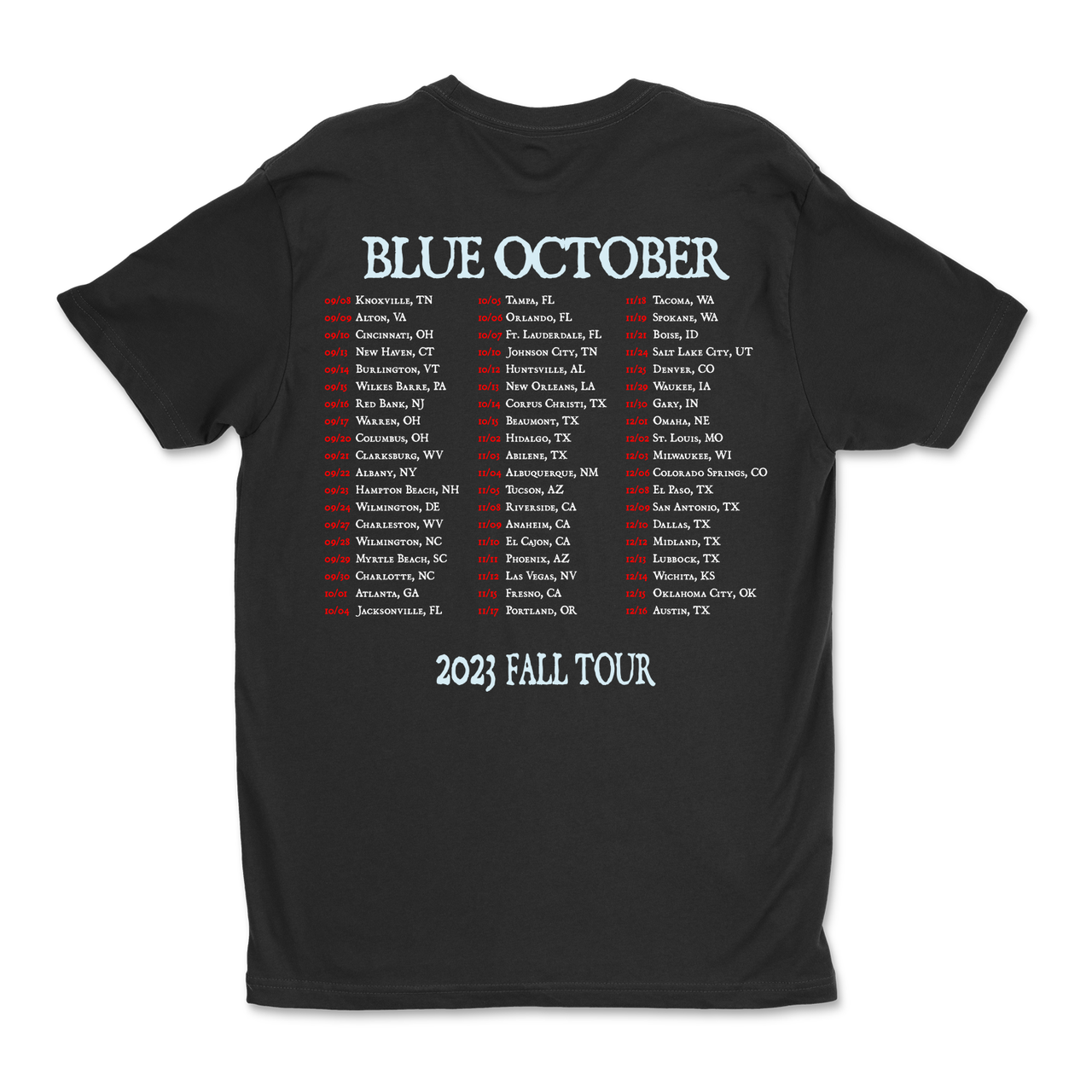 Skull Skyline Tour Tee (2023 Fall Tour) - Small Only