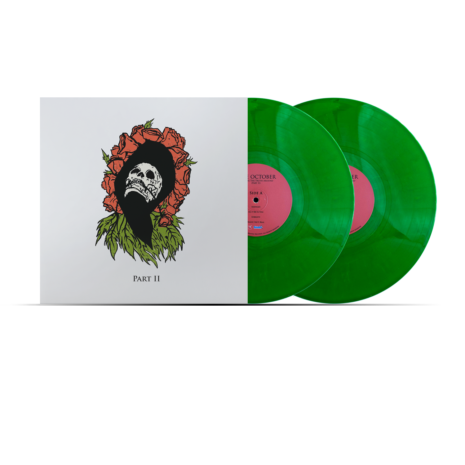 Spinning The Truth Around (Part II) Vinyl - Translucent Green