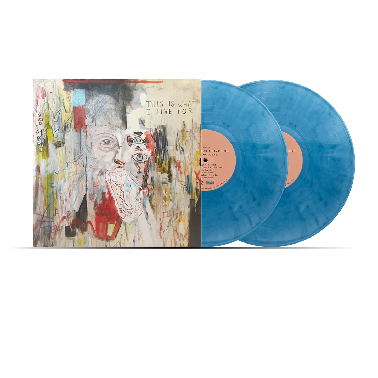 This Is What I Live For Vinyl - Dusty Denim