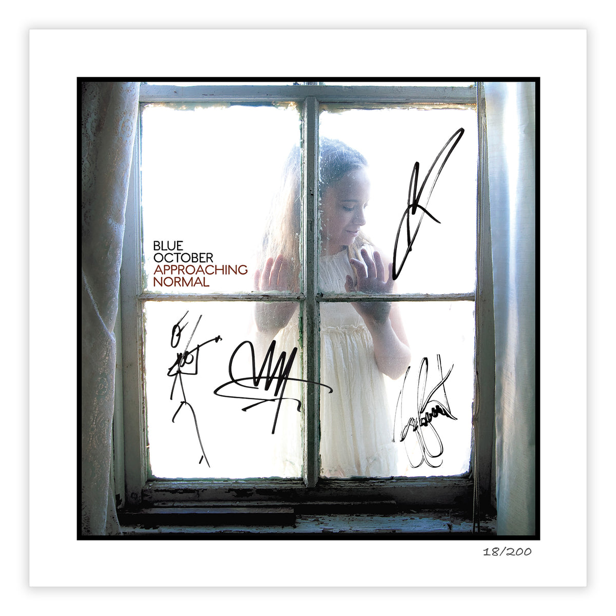 Blue October Approaching Normal Signed Art Print | Limited