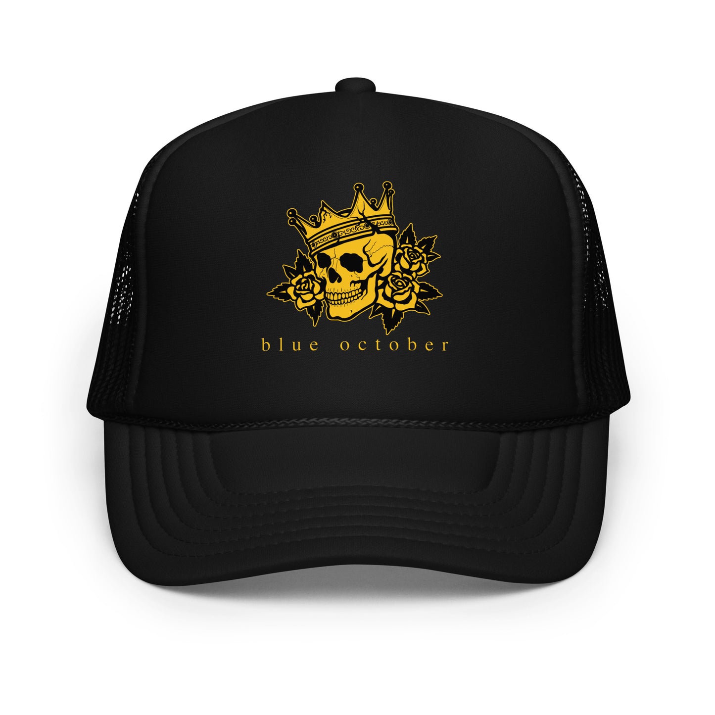 Blue October King Skull Trucker Hat