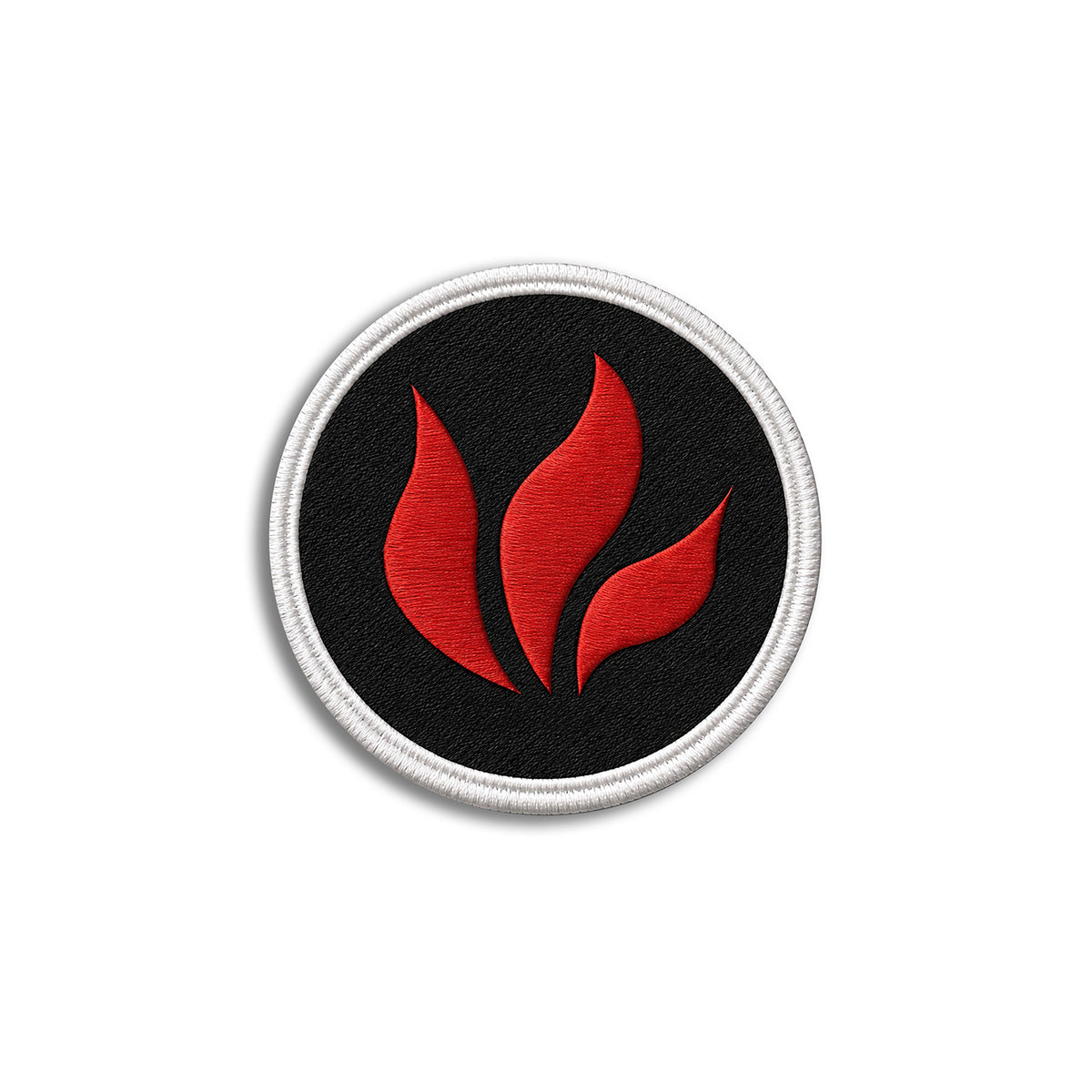 Foiled Flame Patch
