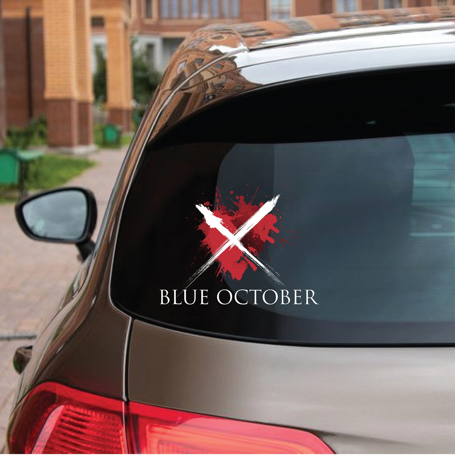 HeartX Car Decal - Large