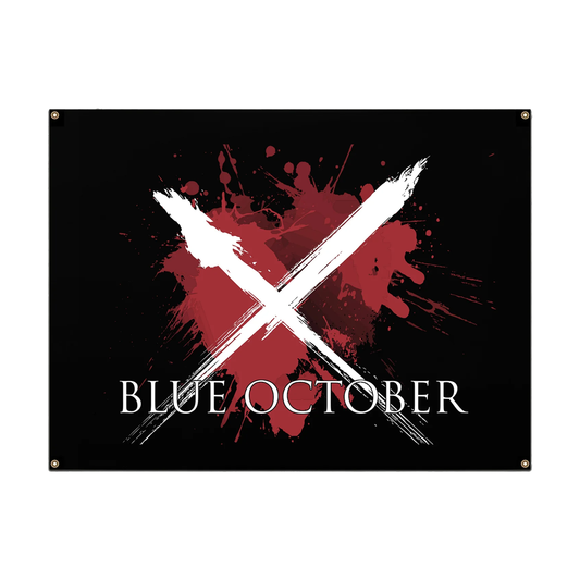 HeartX Wall Flag