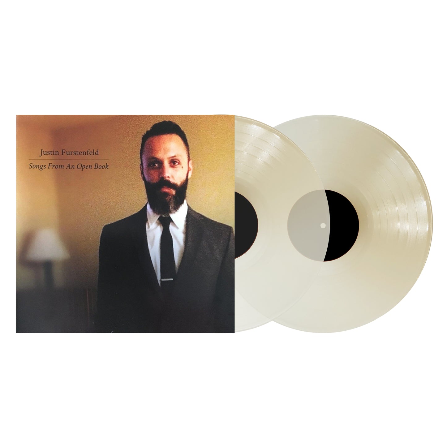 Justin Furstenfeld - Songs From An Open Book Milky Clear Vinyl