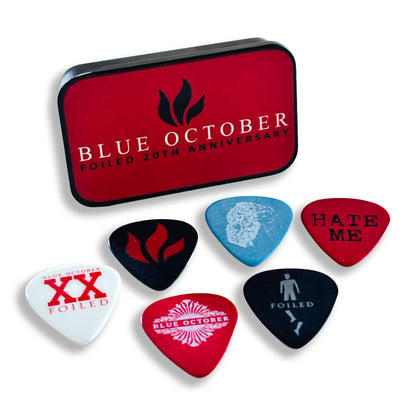 Foiled Guitar Pick Set