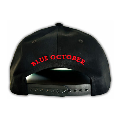 Foiled Flame Snapback Cap