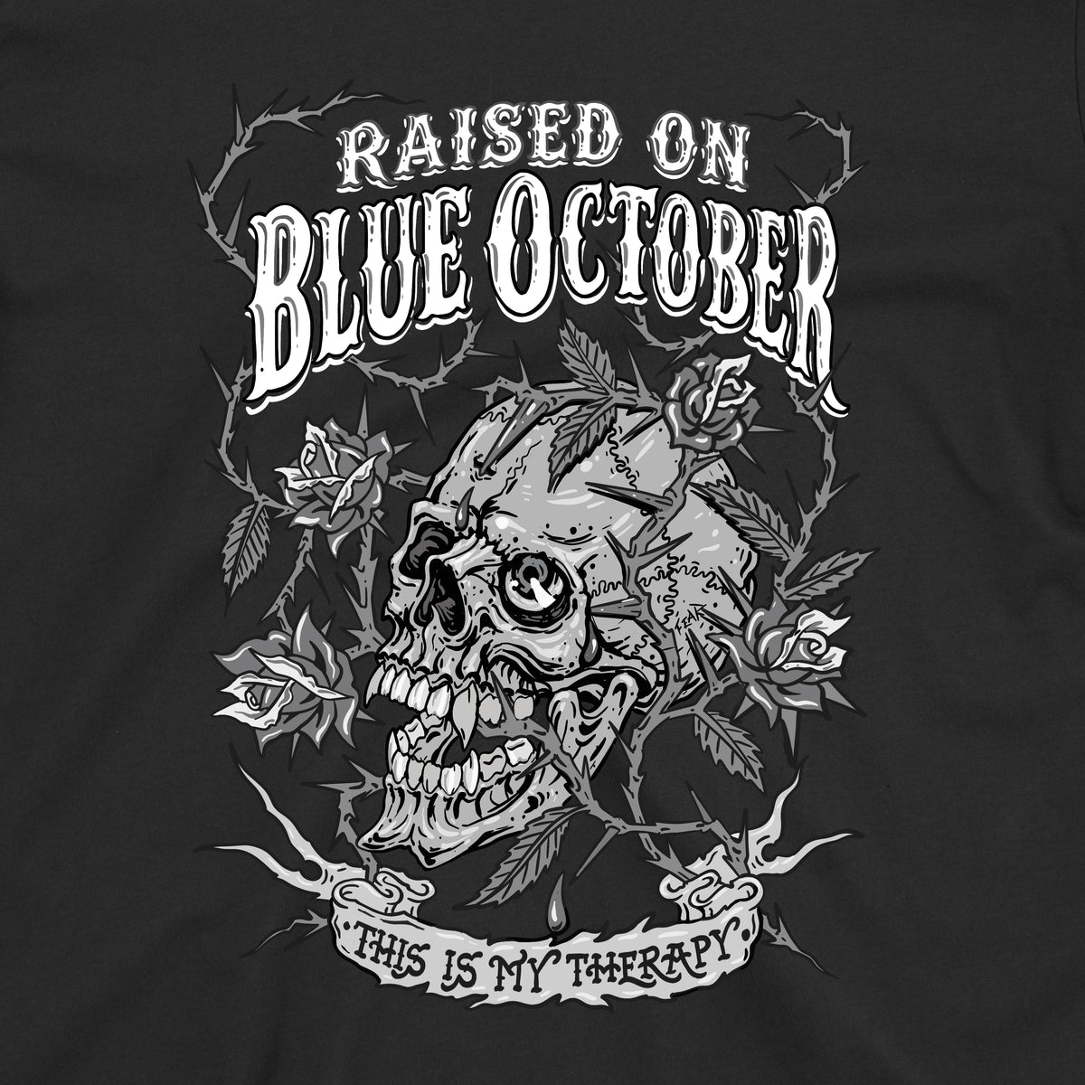 Raised On Blue October Tee