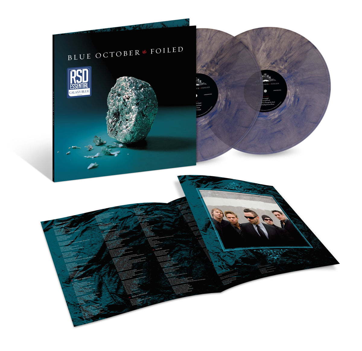Foiled Galaxy Blue Vinyl 2LP