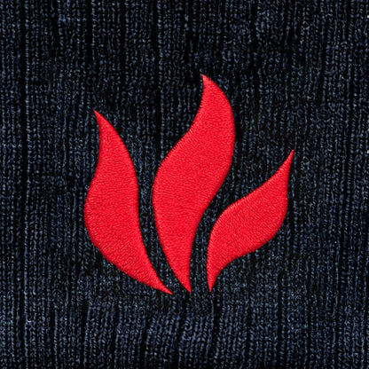 Foiled Flame Beanie