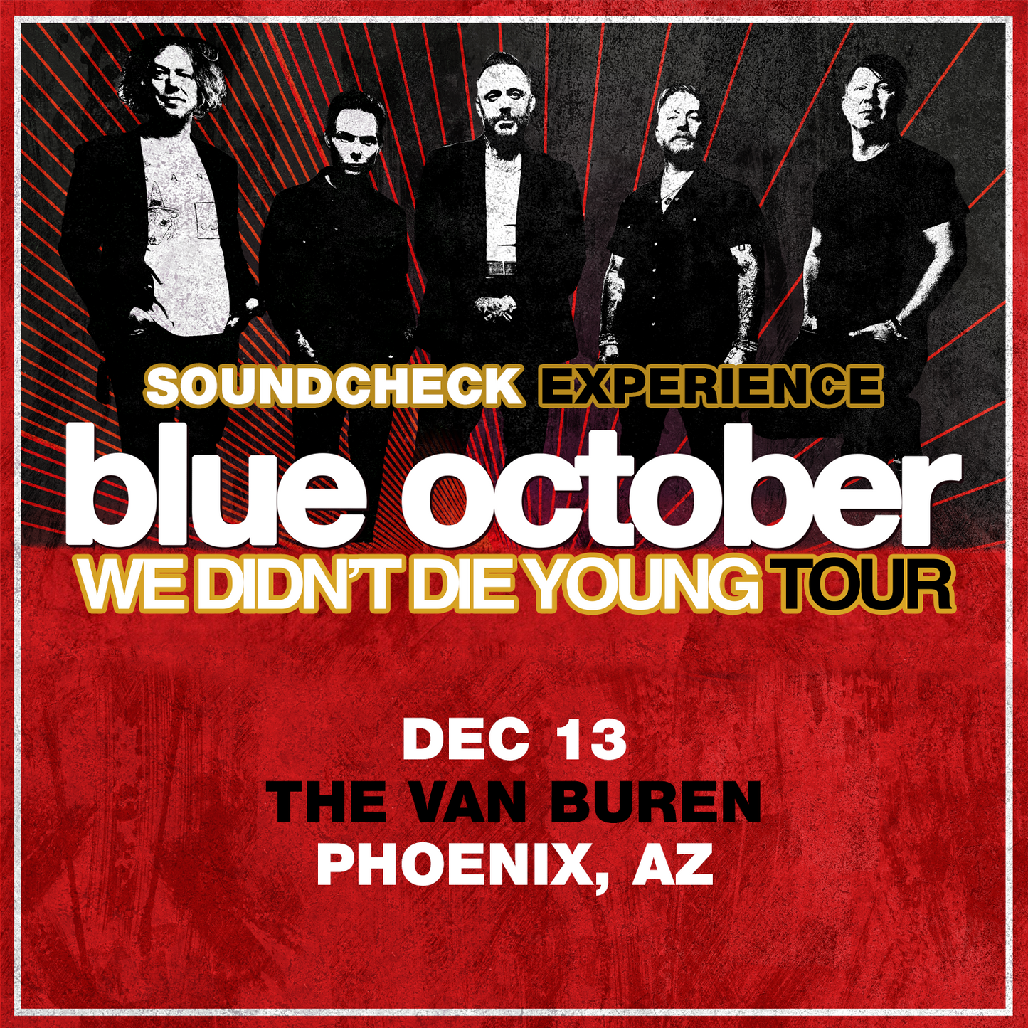 Alt AZ 93.3 The Ugly Sweater Holiday Party SCE - 12/13/2025 - The Van Buren - Phoenix, AZ (5:00pm)