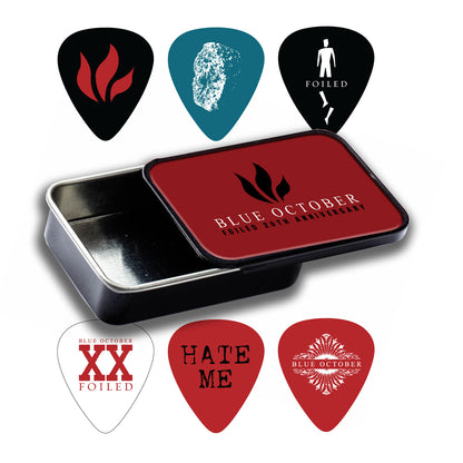 Foiled Guitar Pick Set