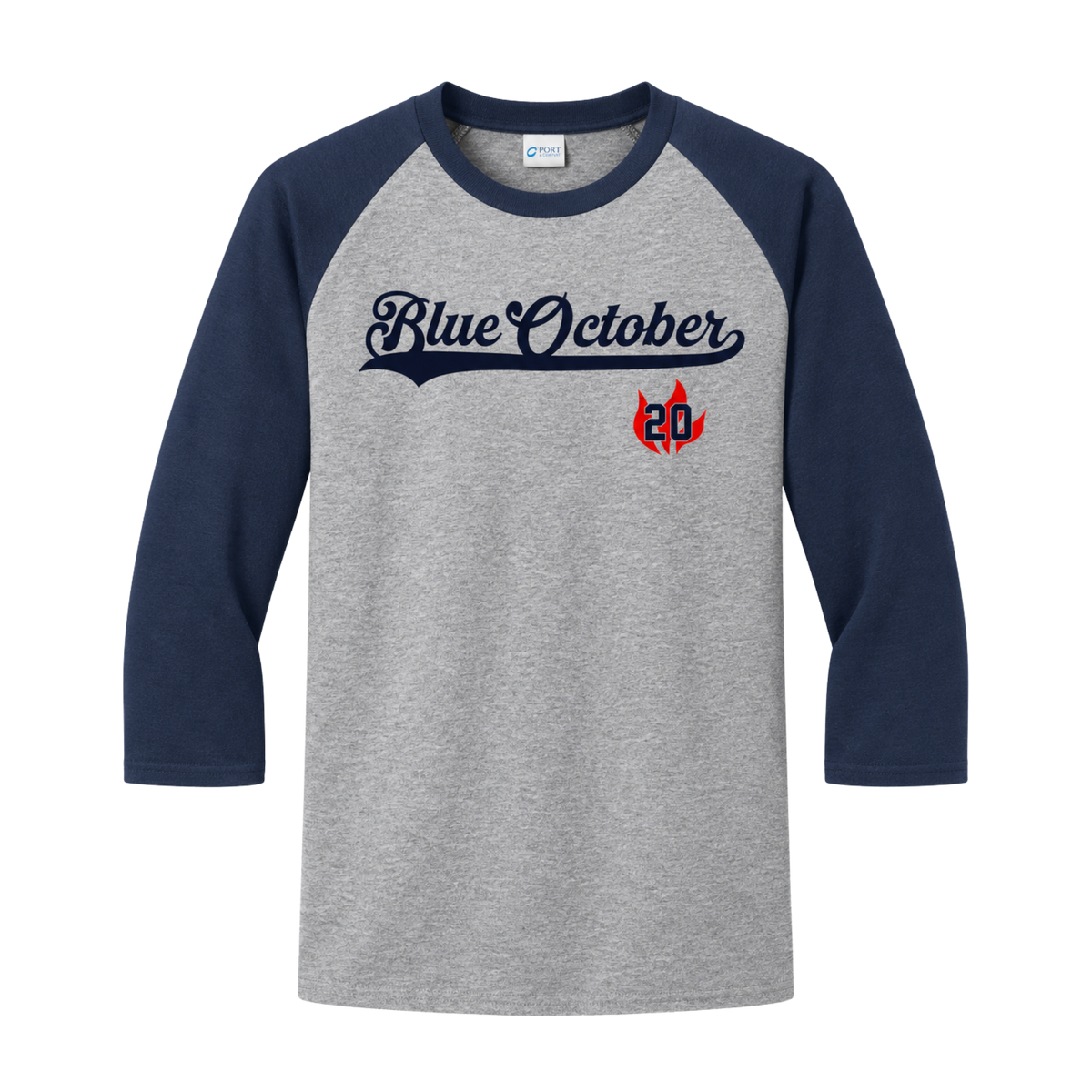 Foiled Raglan Tee