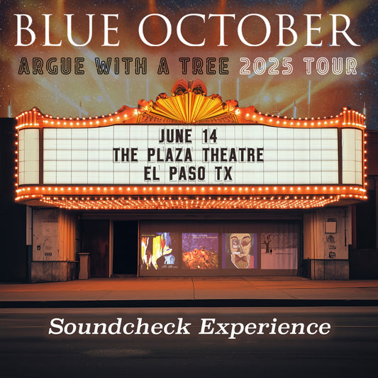 Argue With A Tree Tour 2025 SCE - 06/14/25 - The Plaza Theatre - El Paso, TX (5:00pm)