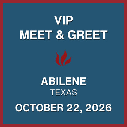 Foiled 20th Anniversary World Tour VIP Meet & Greet - OCT 22, 2026 - The Paramount - Abilene, TX (5:00pm)