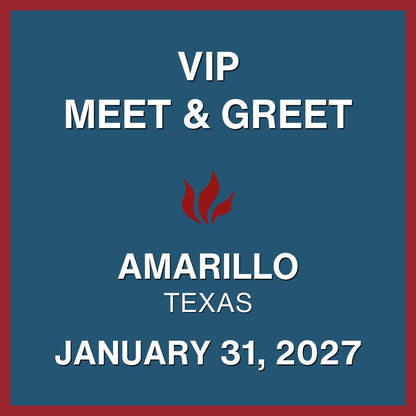 Foiled 20th Anniversary World Tour VIP Meet & Greet - JAN 31, 2027 - Globe-News Center for the Performing Arts - Amarillo, TX (5:00pm)