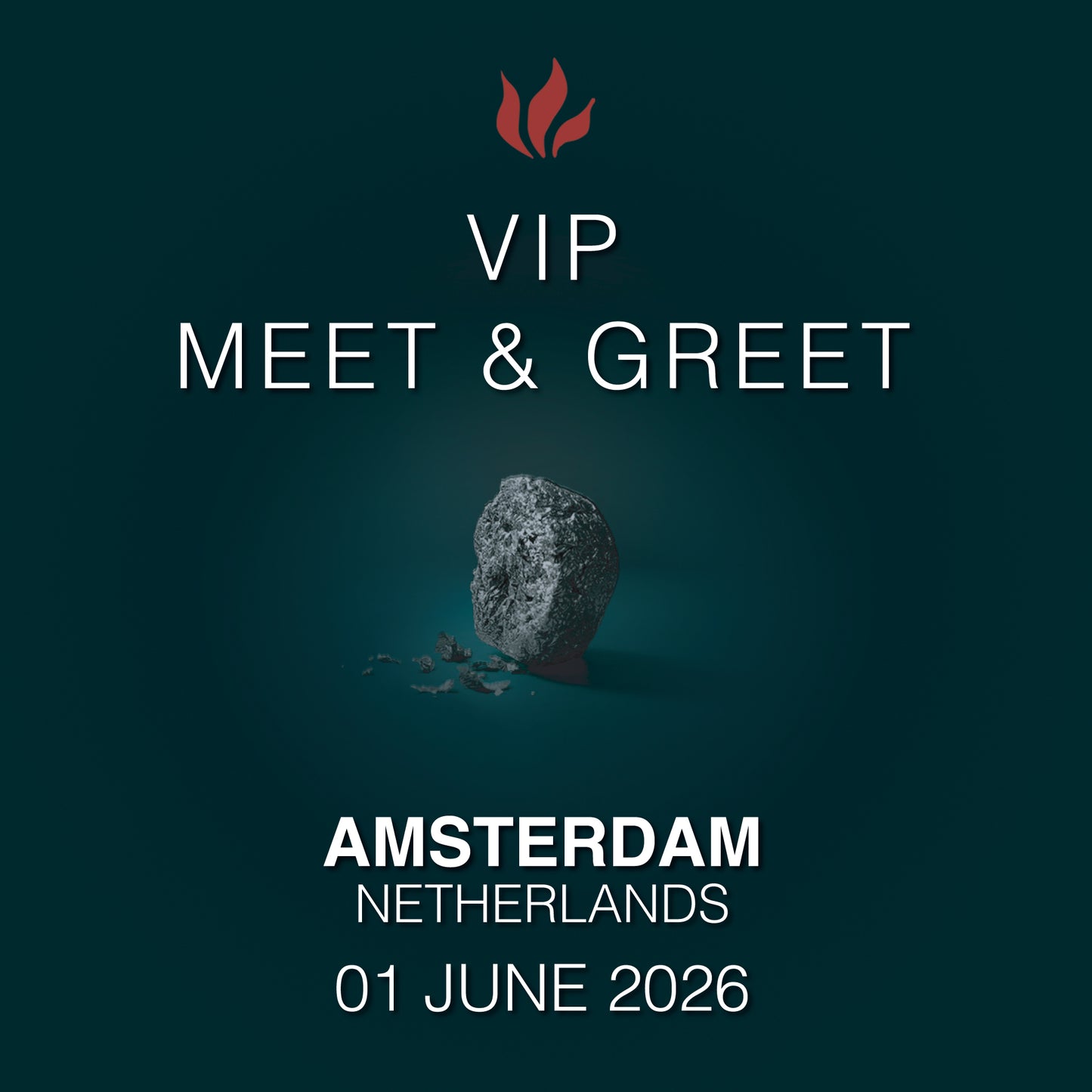 Foiled 20th Anniversary World Tour VIP Meet & Greet - 01 JUN 2026 - Paradiso - Amsterdam, NL (4:30pm)