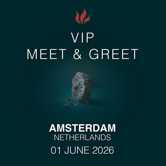 Foiled 20th Anniversary World Tour VIP Meet & Greet - 01 JUN 2026 - Paradiso - Amsterdam, NL (4:30pm)