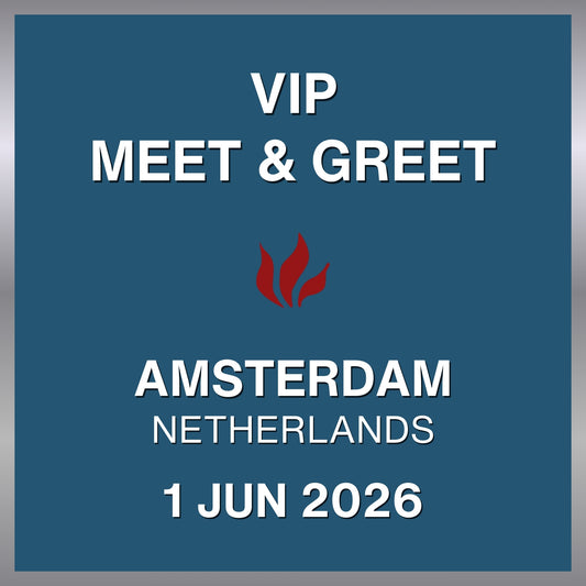 Foiled 20th Anniversary World Tour VIP Meet & Greet - 01 JUN 2026 - Paradiso - Amsterdam, NL (4:30pm)