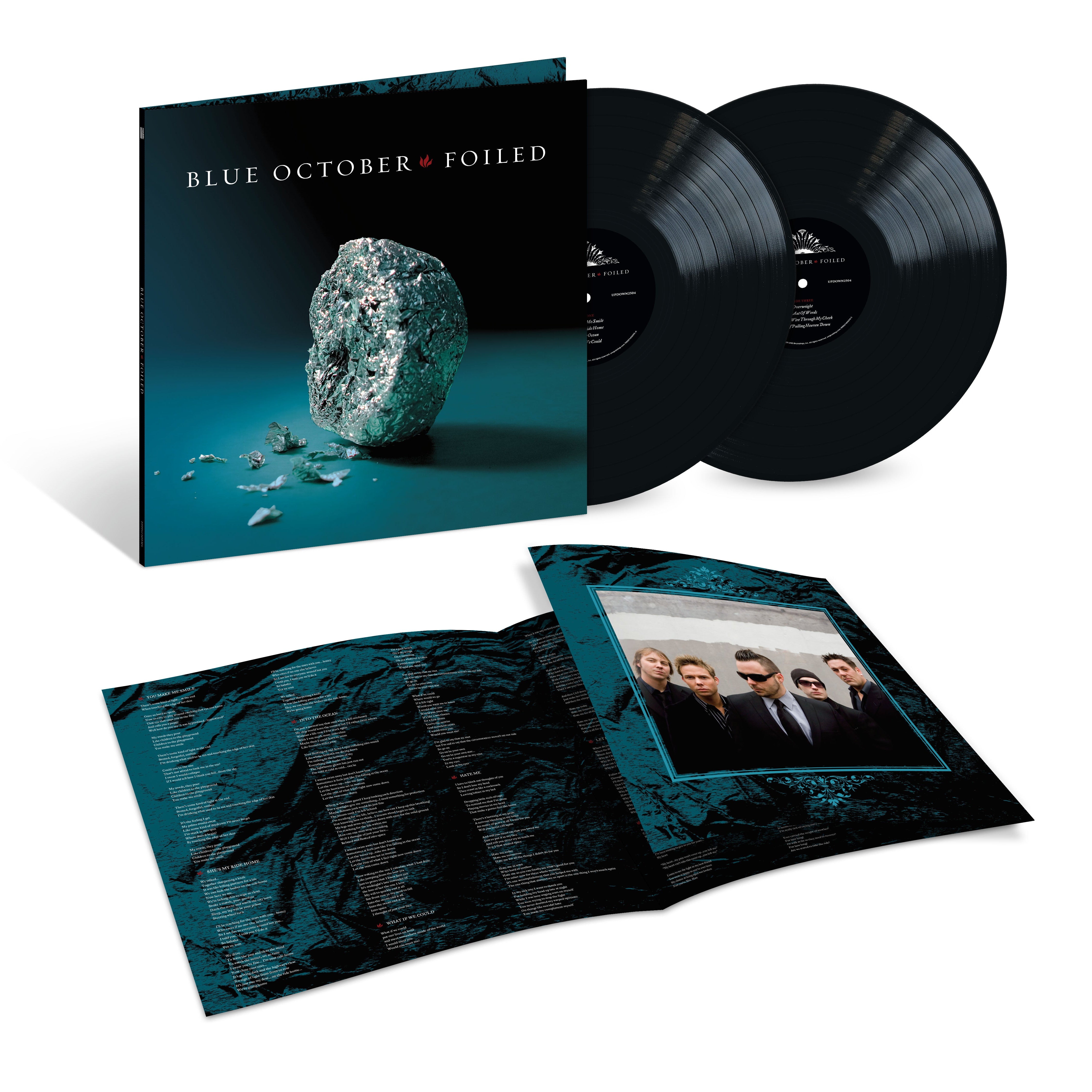 Blue October - Foiled Vinyl (Black) – Blue October Shop