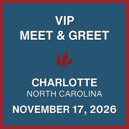 Foiled 20th Anniversary World Tour VIP Meet & Greet - NOV 17, 2026 - The Fillmore - Charlotte, NC (5:00pm)