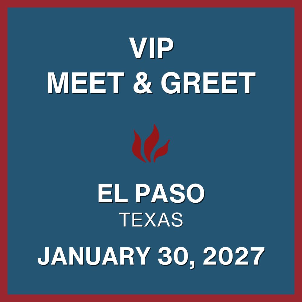 Foiled 20th Anniversary World Tour VIP Meet & Greet - JAN 30, 2027 - Plaza Theatre - El Paso, TX (5:00pm)
