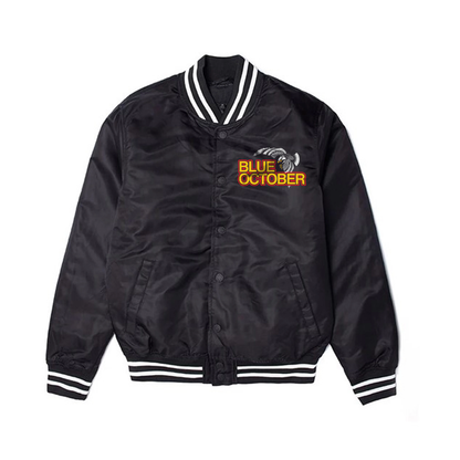 Blue October We Didn't Die Young Falling Eagles Varsity Bomber Jacket