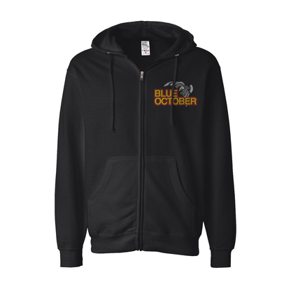 Blue October - WDDY Falling Eagles Zip Hoodie