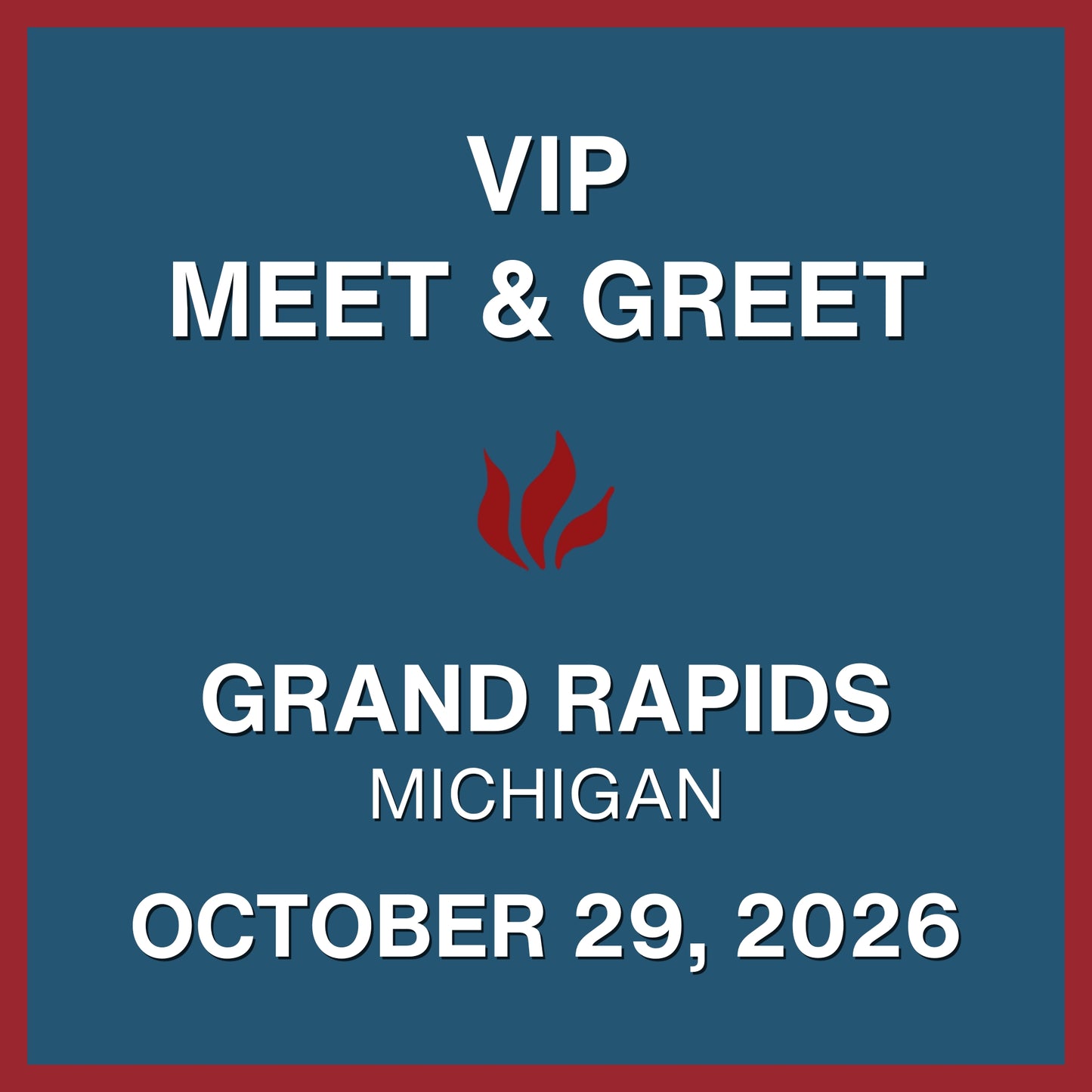 Foiled 20th Anniversary World Tour VIP Meet & Greet - OCT 29, 2026 - GLC Live at 20 Monroe - Grand Rapids, MI (5:00pm)