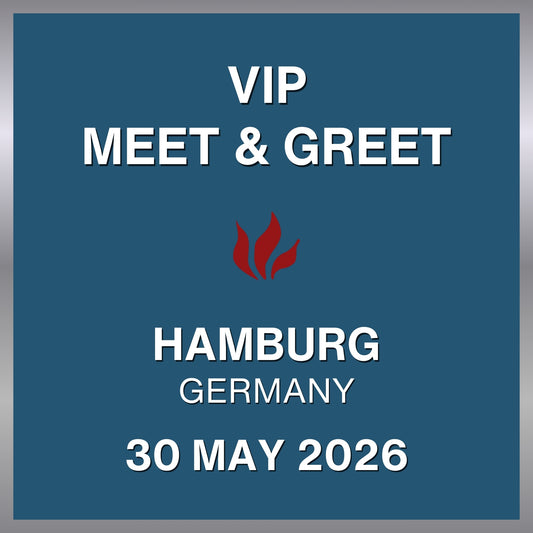Foiled 20th Anniversary World Tour VIP Meet & Greet - 30 MAY 2026 - Docks - Hamburg, DE (5:00pm)