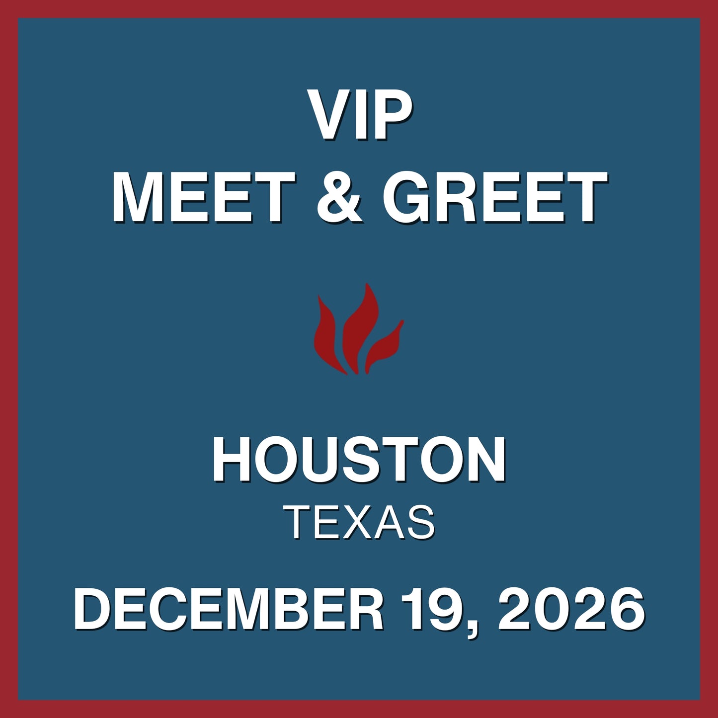 Foiled 20th Anniversary World Tour VIP Meet & Greet - DEC 19, 2026 - 713 Music Hall - Houston, TX (5:00pm)