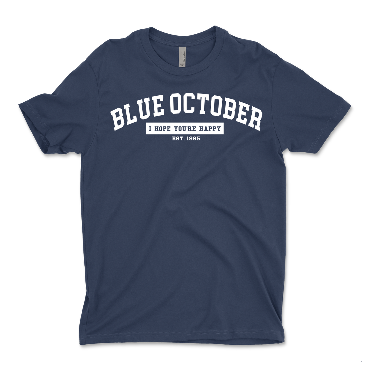 1995 Text Est 1995 Text Tee – Blue October Shop