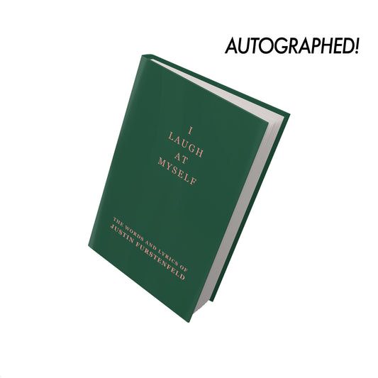Autographed I Laugh At Myself Book by Justin Furstenfeld
