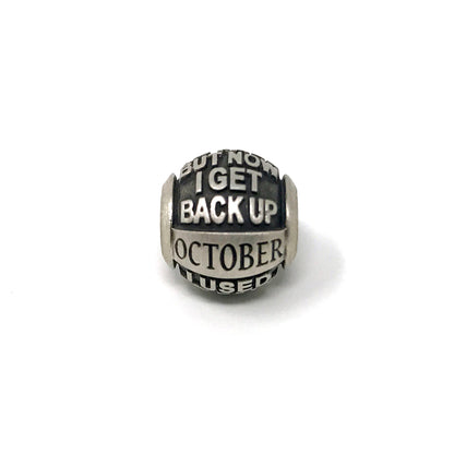 Fear Lyric Charm Bead