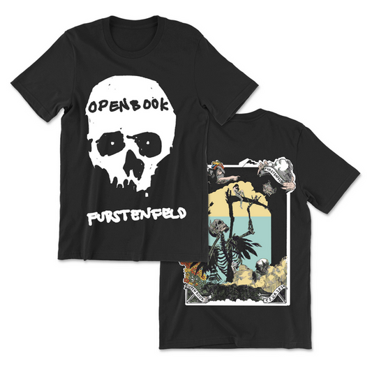 Justin Furstenfeld - Open Book Skull Tee