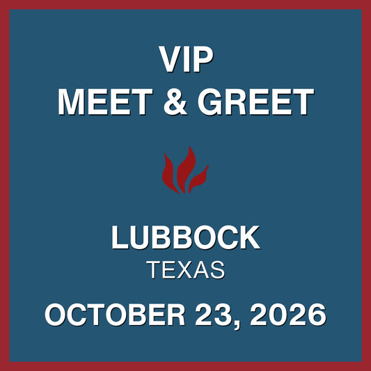Foiled 20th Anniversary World Tour VIP Meet & Greet - OCT 23, 2026 - The Buddy Holly Hall - Lubbock, TX (5:00pm)