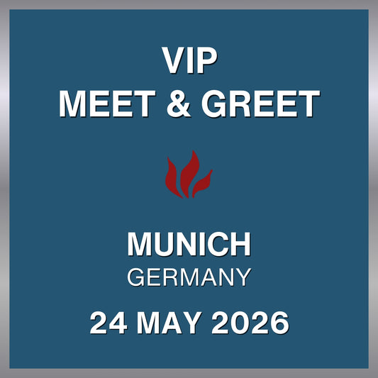 Foiled 20th Anniversary World Tour VIP Meet & Greet - 24 MAY 2026 - Muffathalle - Munich, DE (5:00pm)