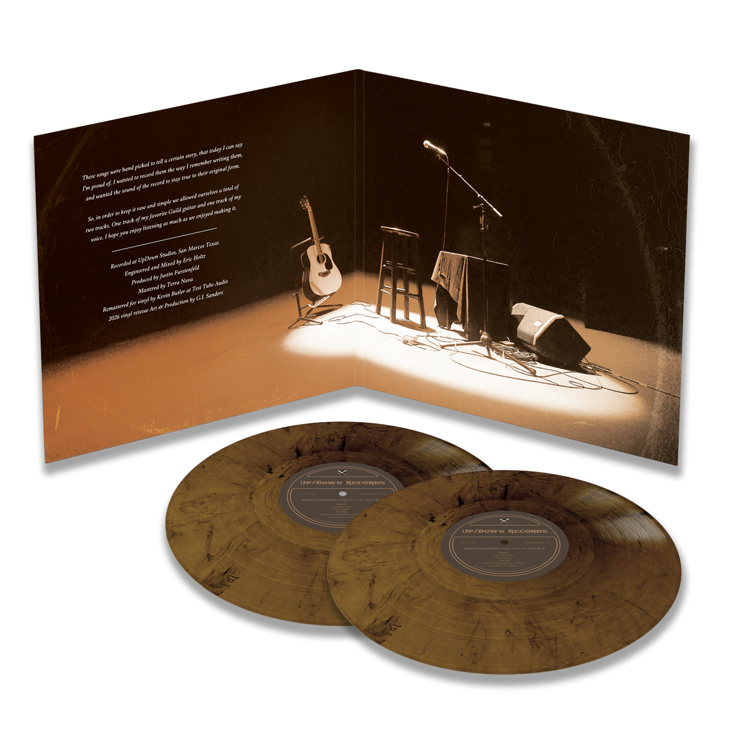 Justin Furstenfeld: Songs From An Open Book Vinyl - Deluxe