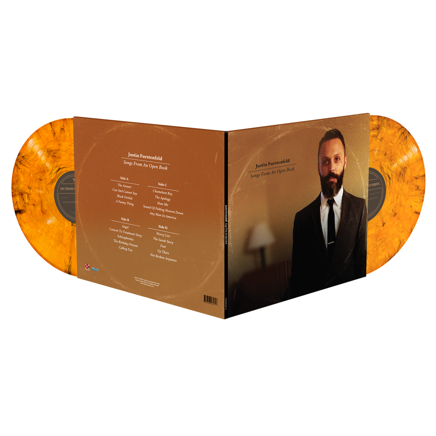 Justin Furstenfeld: Songs From An Open Book Vinyl - Standard