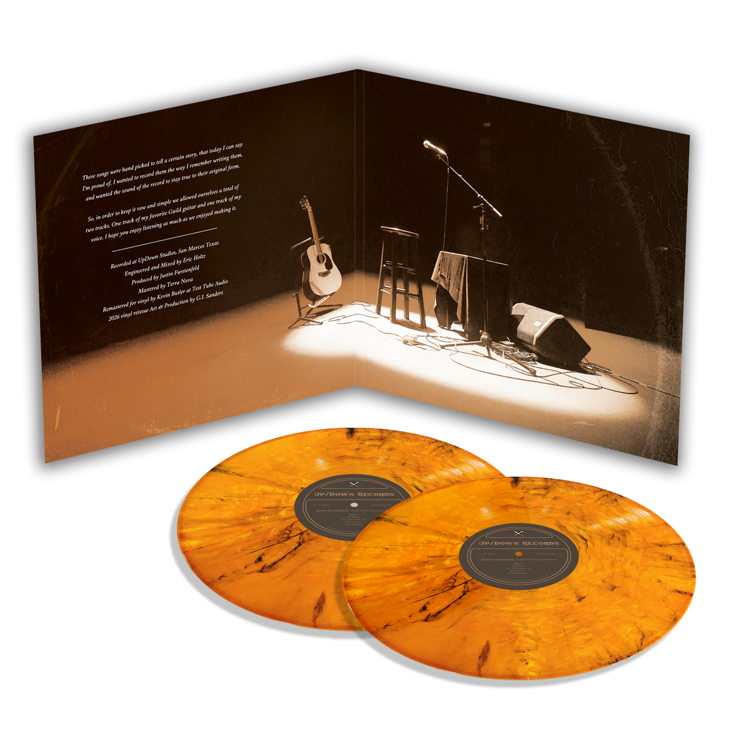 Justin Furstenfeld: Songs From An Open Book Vinyl - Standard