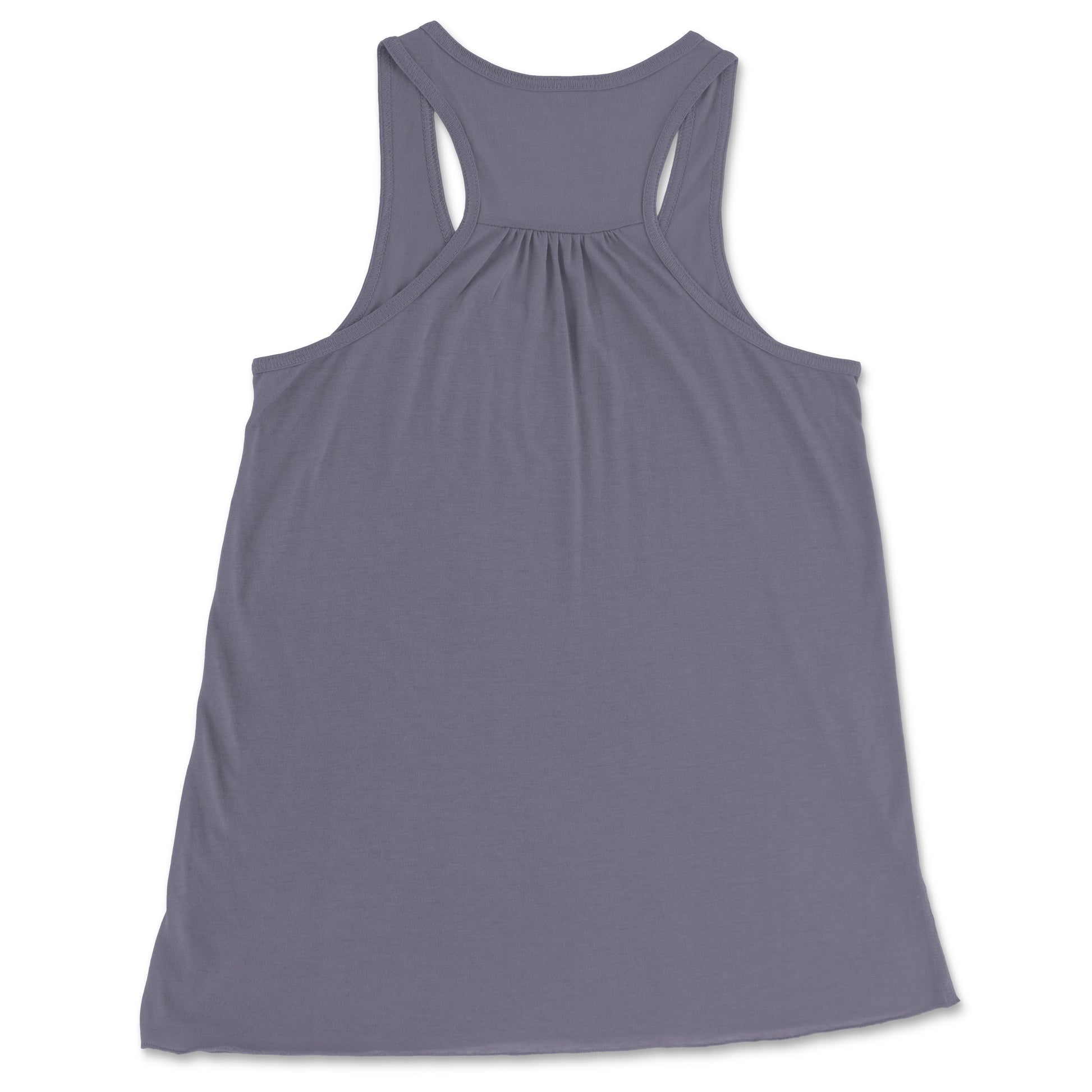 Ladies racer back tank top plain back.