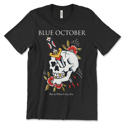 This Is What I Live For Tour Tee – Blue October Shop