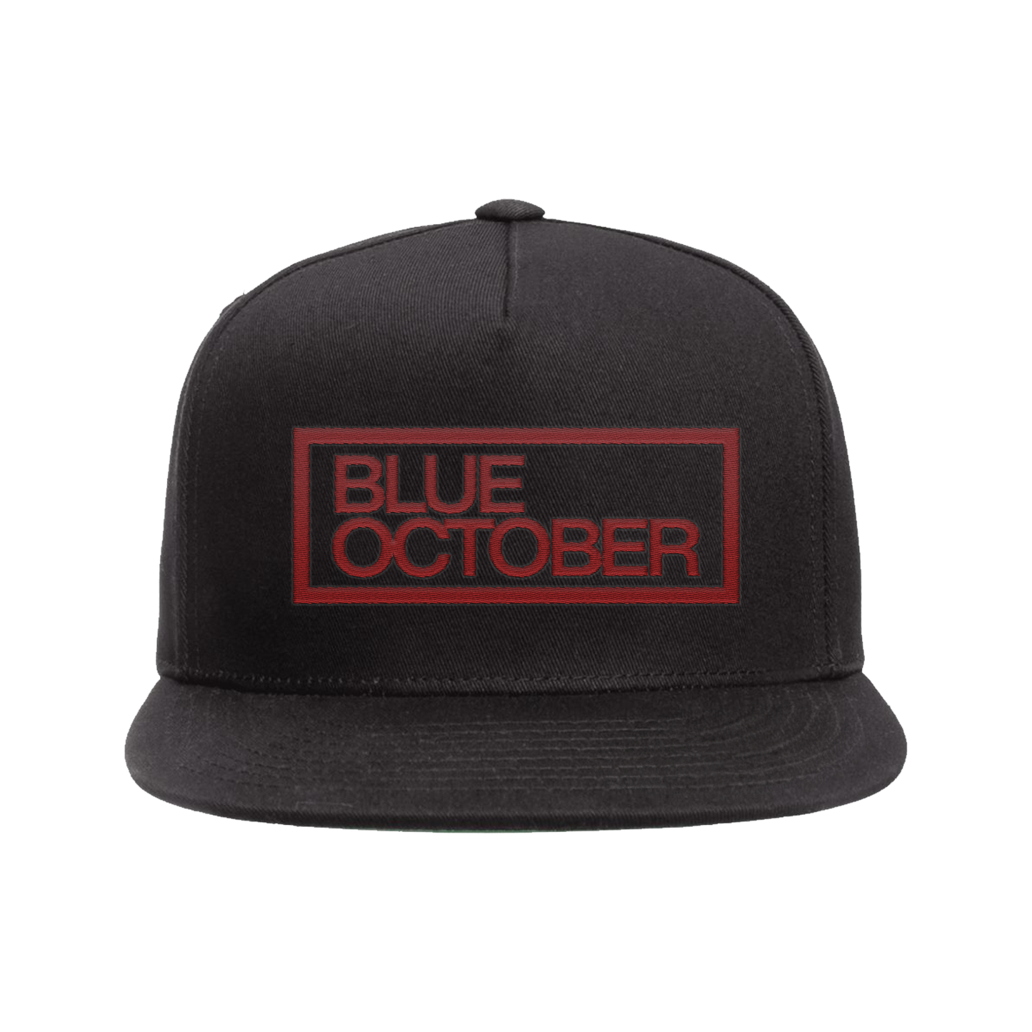 Red Logo Snapback Hat
