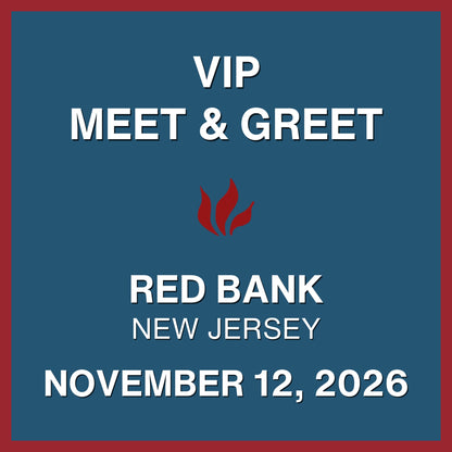 Foiled 20th Anniversary World Tour VIP Meet & Greet - NOV 12, 2026 - Count Basie Center For The Arts - Red Bank, NJ (5:00pm)