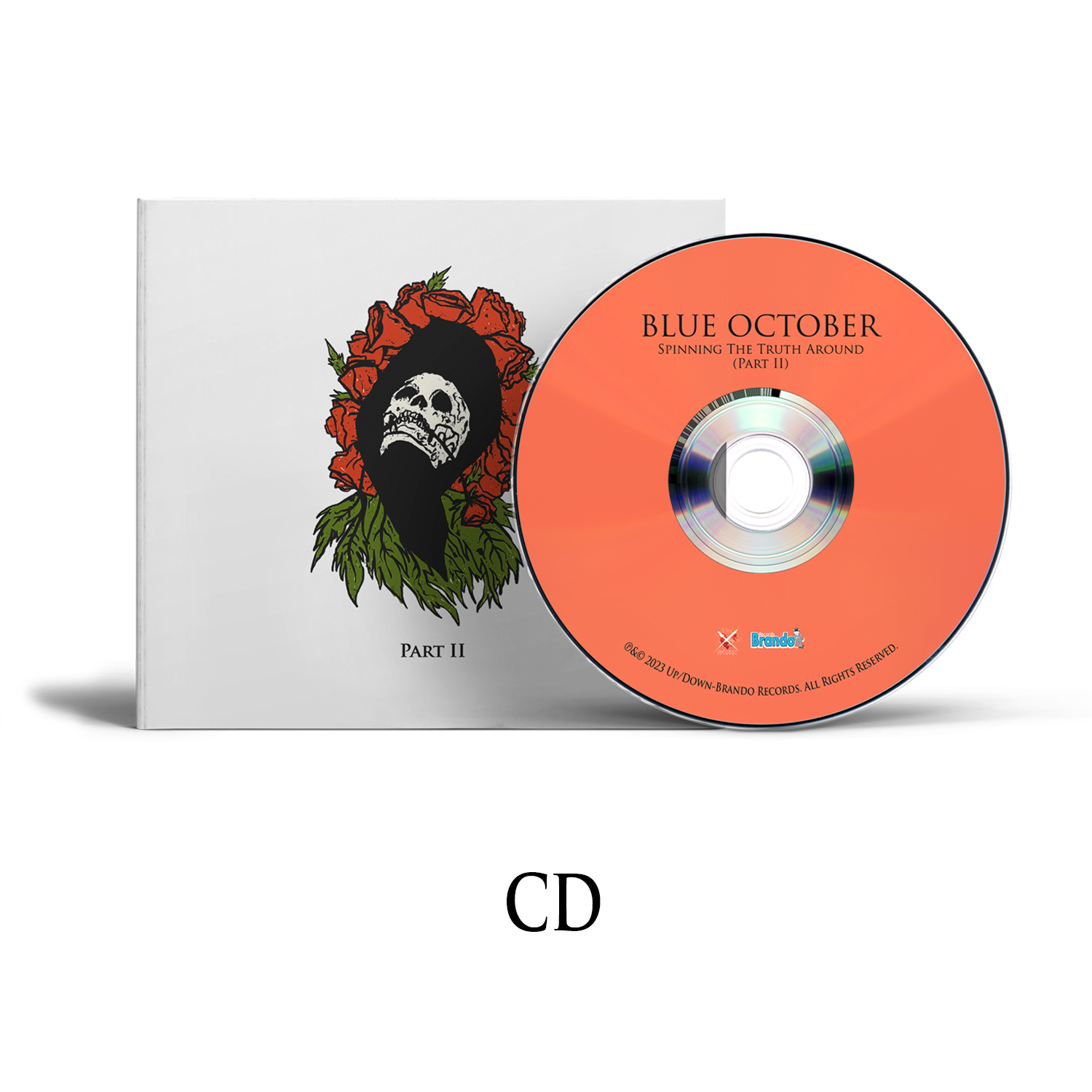 October Cd R Spinning The Truth Around (Part II) - CD – Blue October Shop