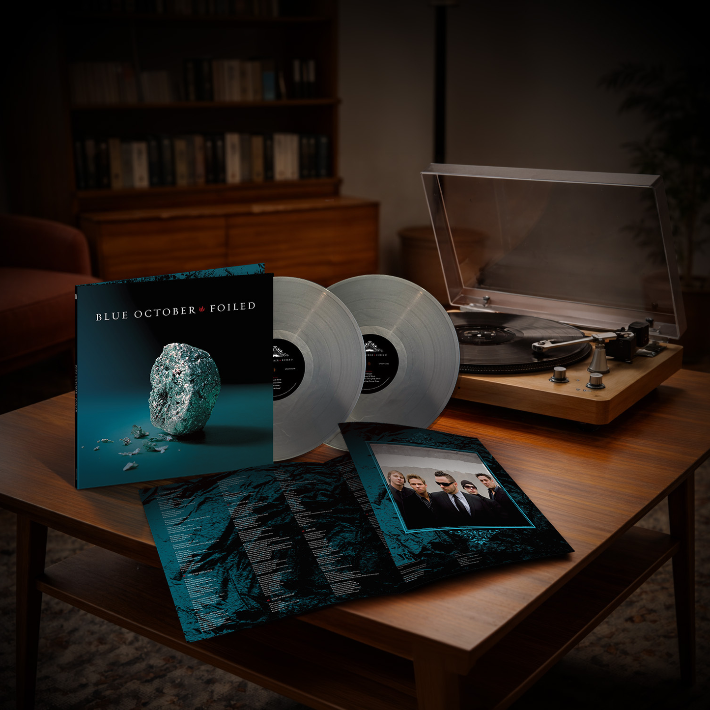 Silver Marble Vinyl 2LP